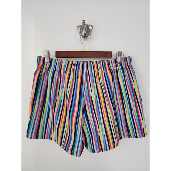 Funky Trunks multicolor stripe water shorts trunks L - Picture 2 of 6
